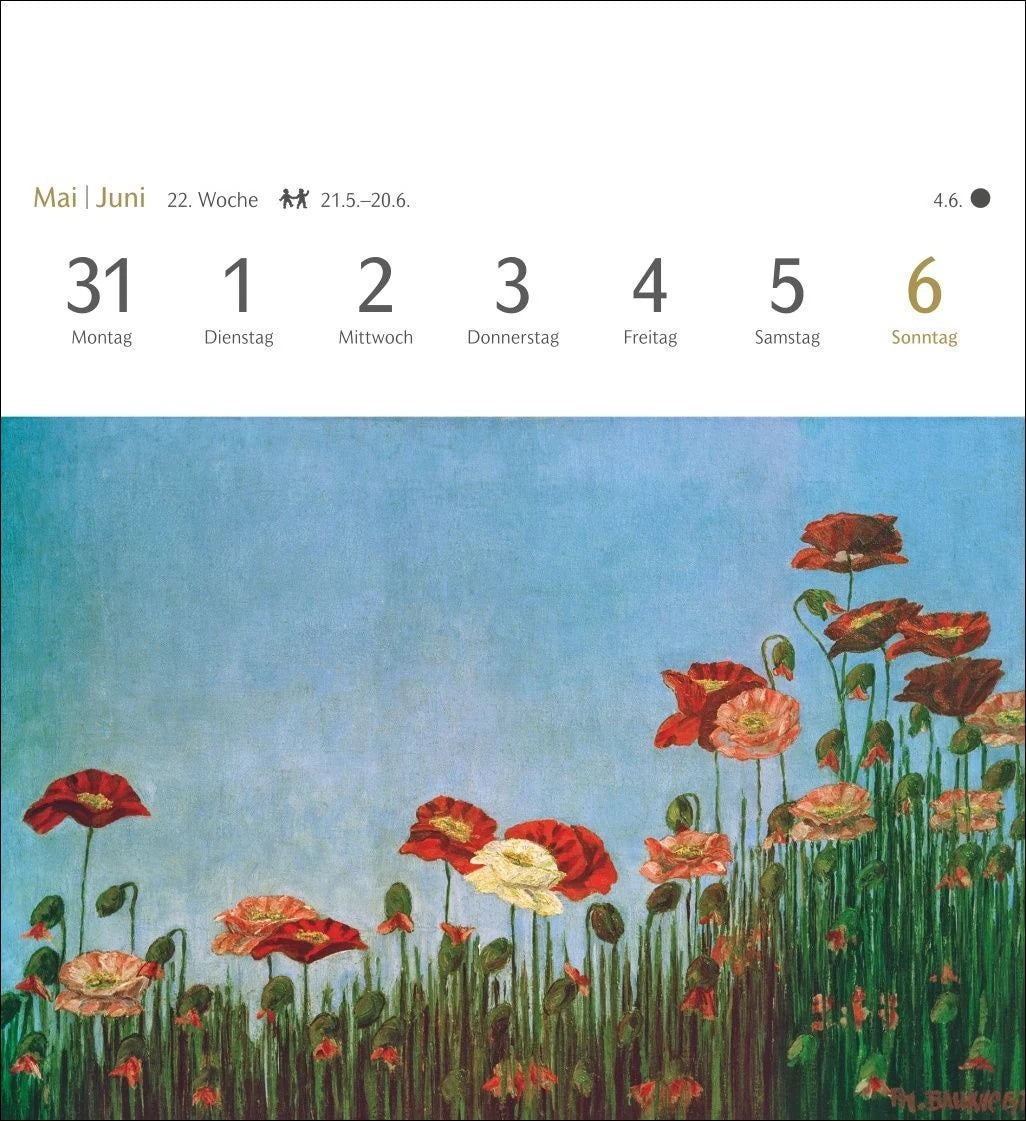 Malerische Gärten Postkartenkalender 2027 - Kalender mit 53 Kunstpostkarten – Ansicht