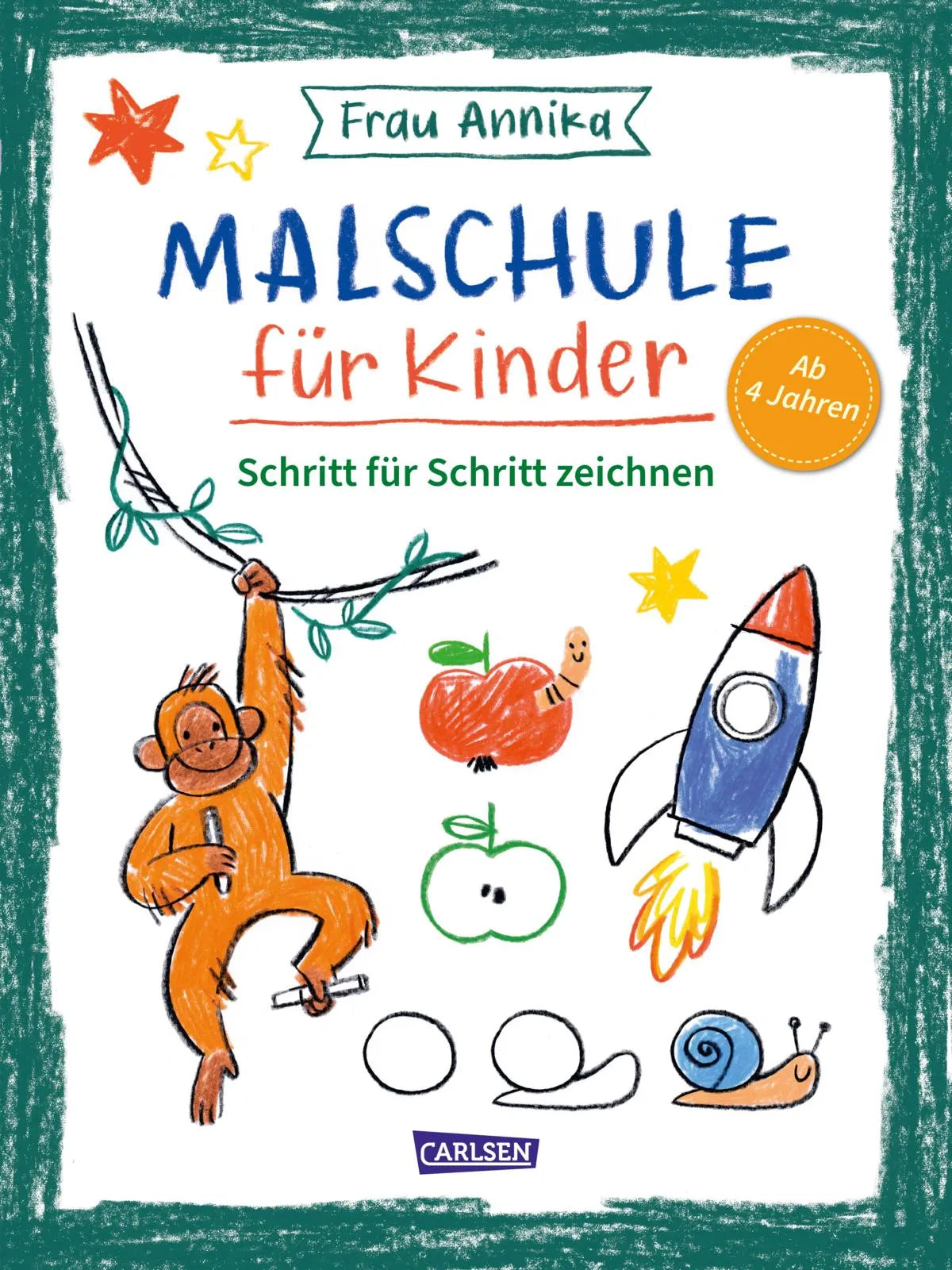 Cover: Malschule für Kinder (Taschenbuch) von Frau Annika
