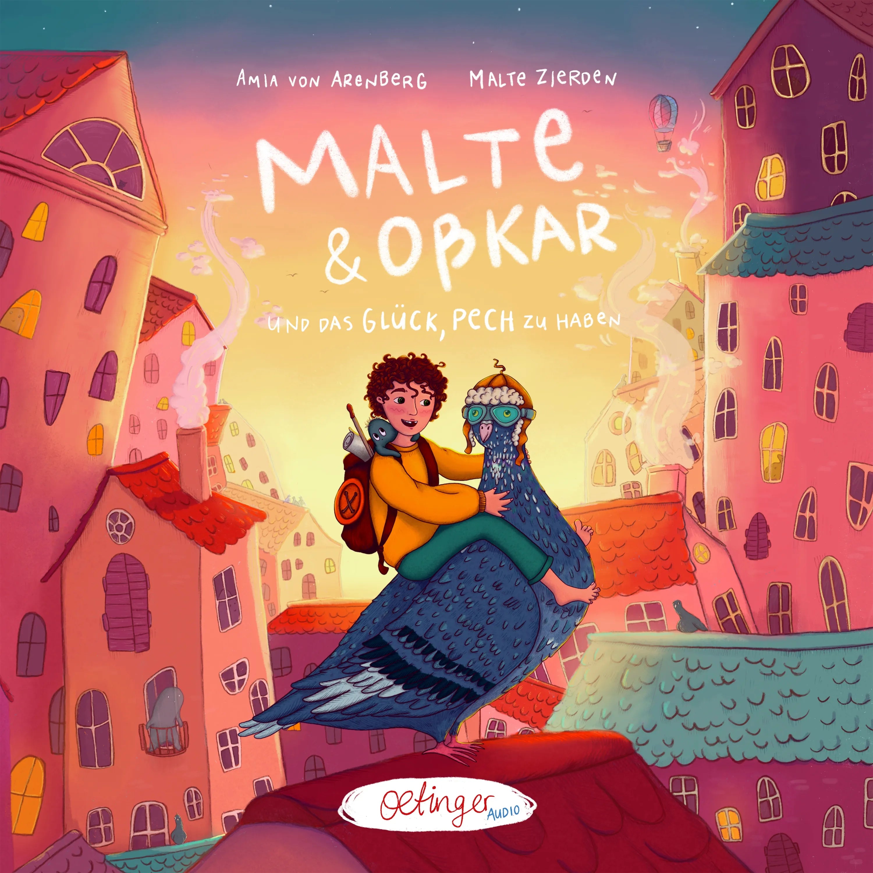 Cover: Malte & Oßkar und das Glück, Pech zu haben (Hörbuch Download) von Malte Zierden