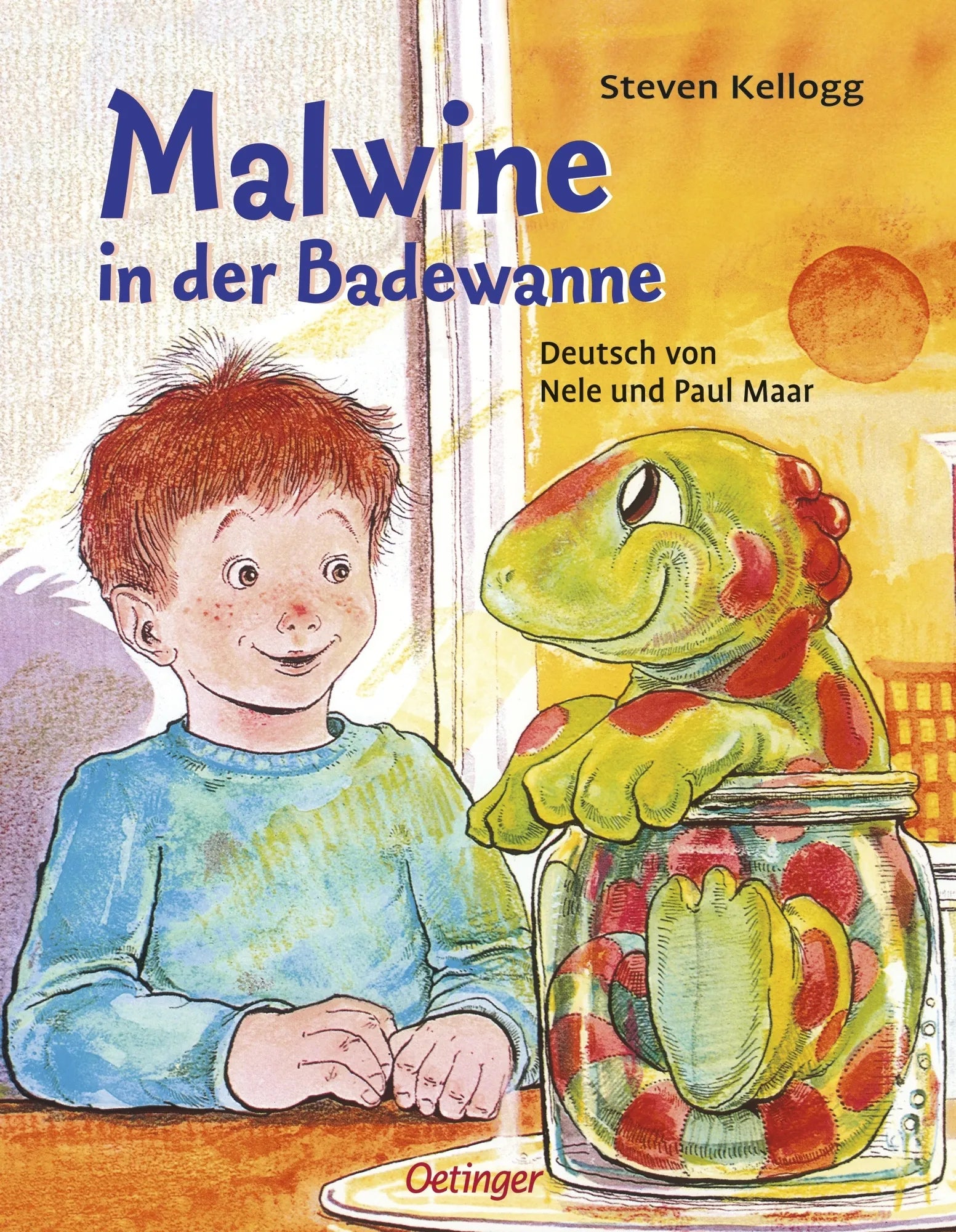 Buchcover von 'Malwine in der Badewanne' - Gebundene Ausgabe von Steven Kellogg