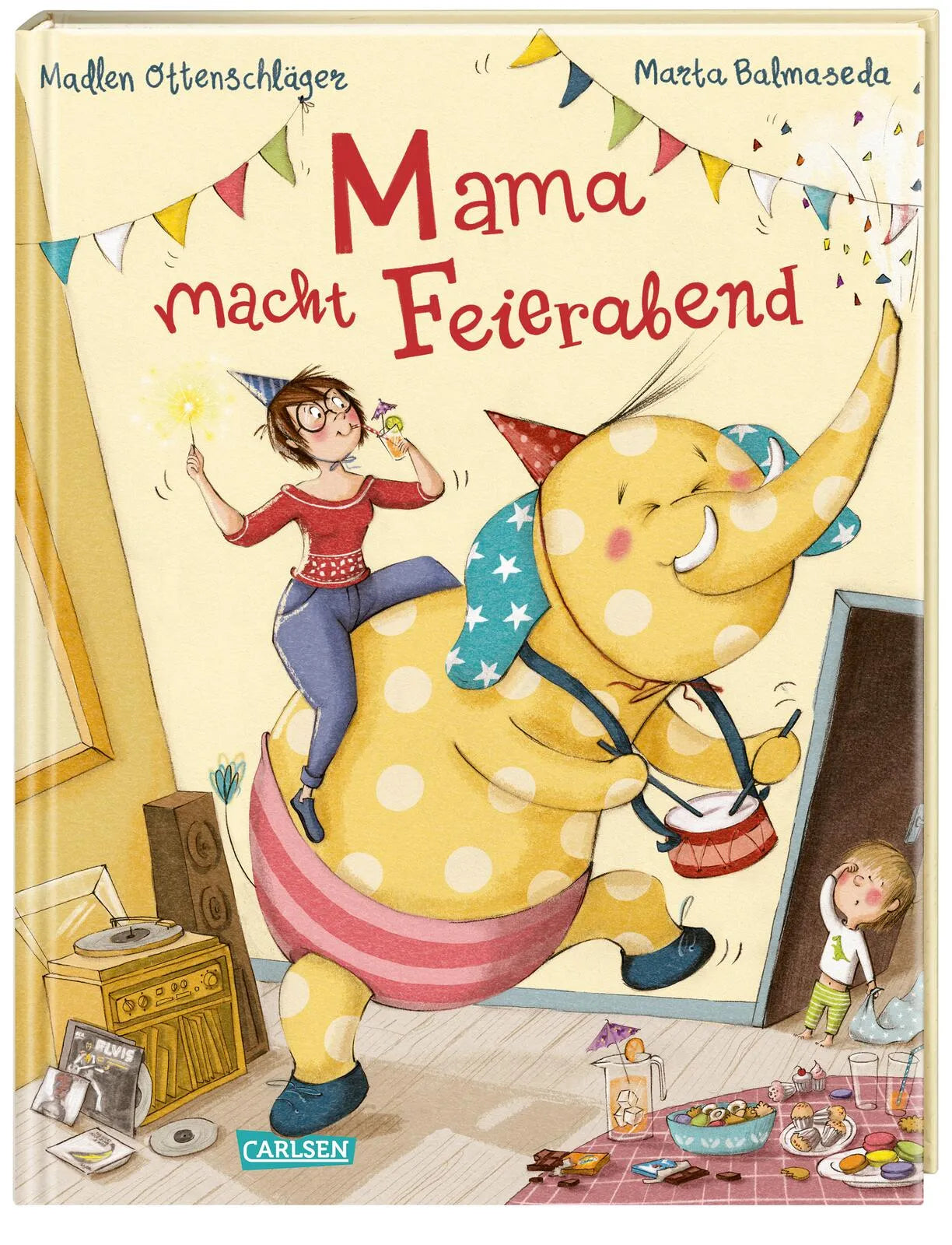 Cover: Mama macht Feierabend (Hardcover) von Madlen Ottenschläger