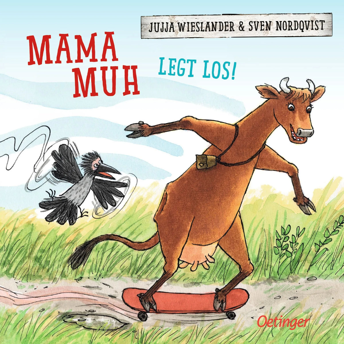 Cover: Mama Muh legt los (Hardcover) von Jujja Wieslander