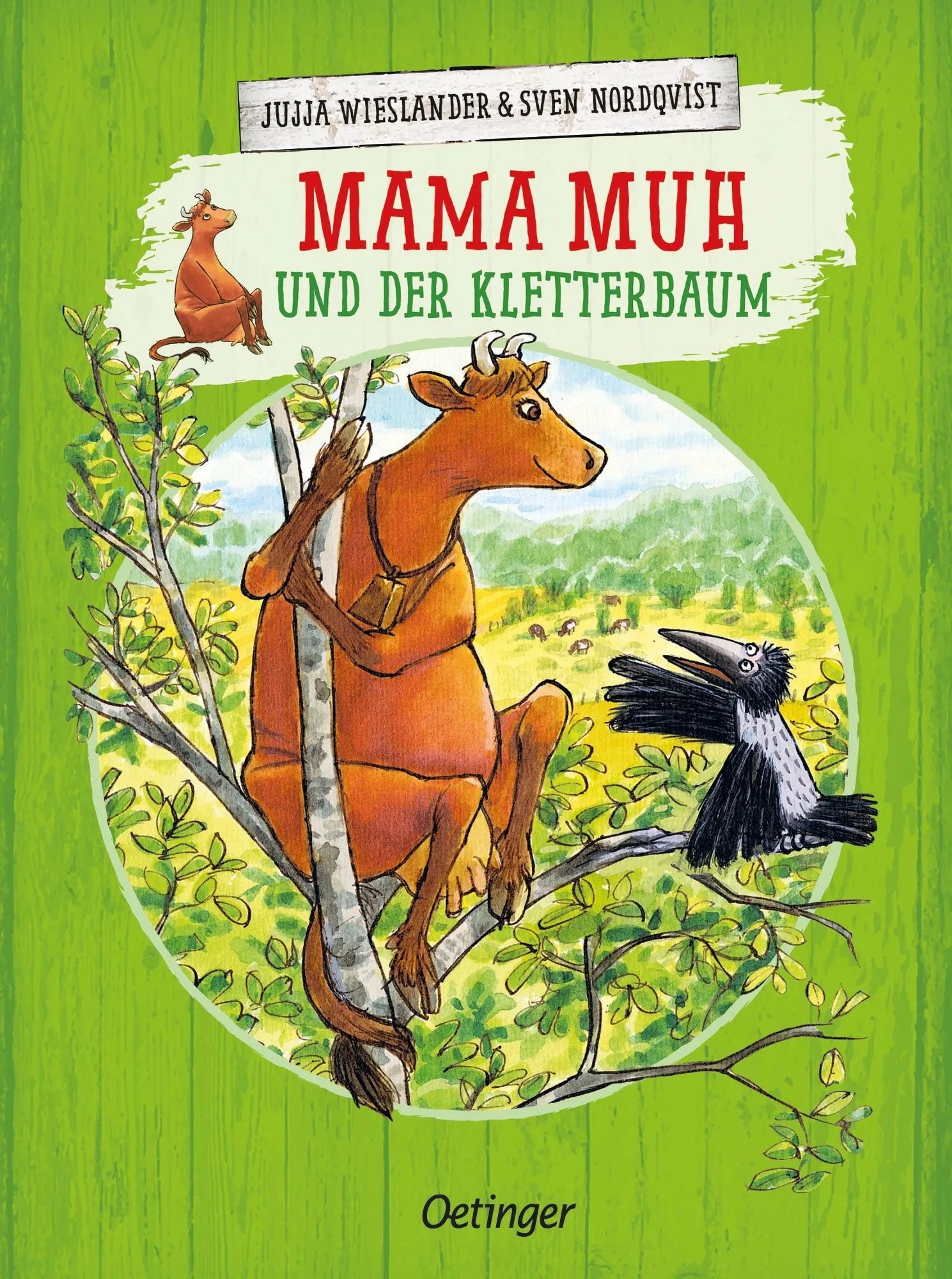 Cover: Mama Muh und der Kletterbaum (Hardcover) von Jujja Wieslander