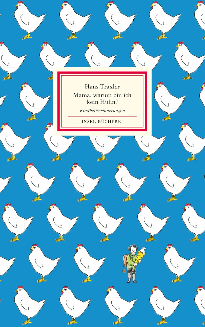 Buchcover von 'Mama, warum bin ich kein Huhn?' - Gebundene Ausgabe von Hans Traxler