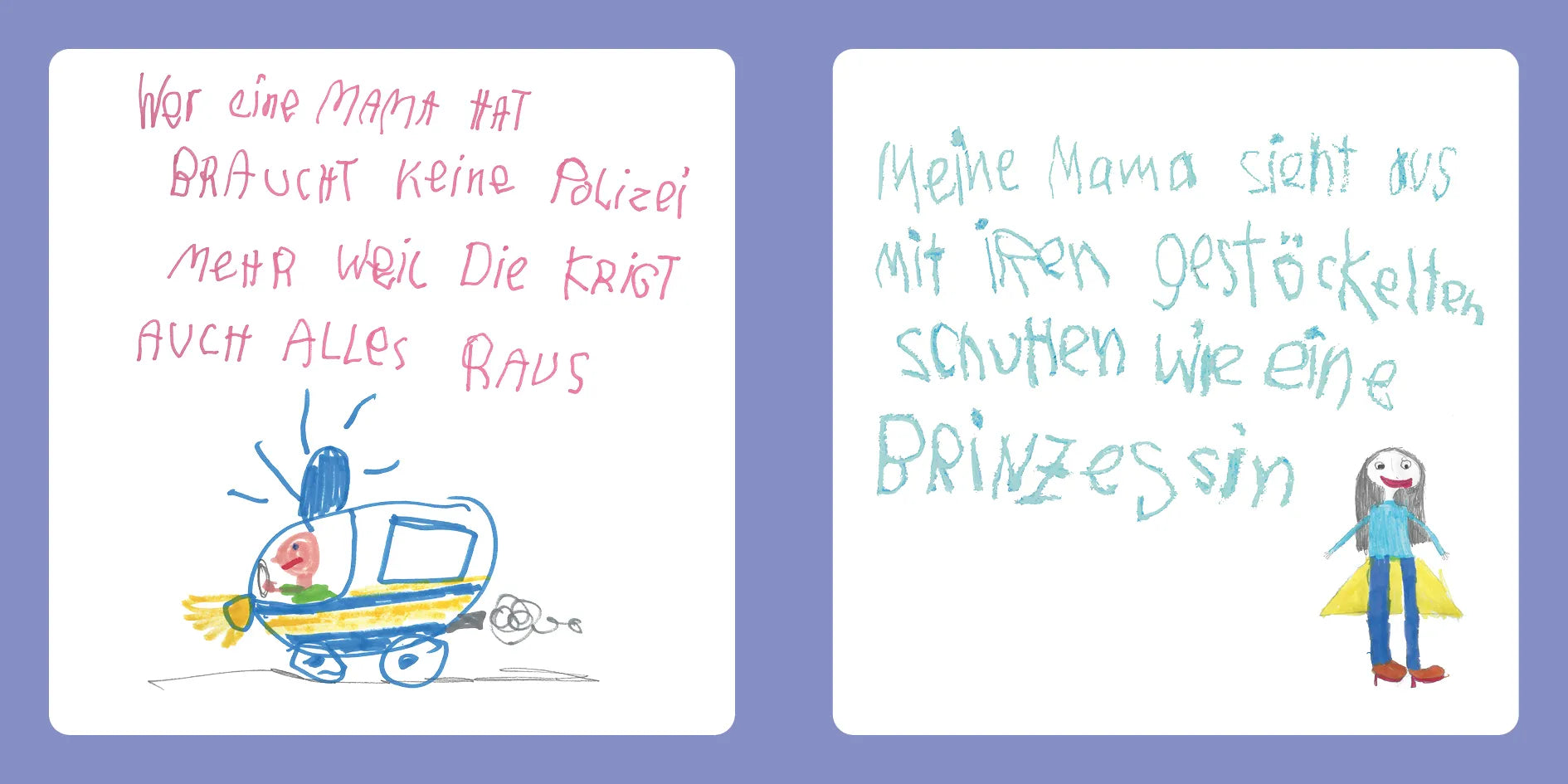 Innenansicht von 'Mamas sint Engel in echt' - Gebundene Ausgabe