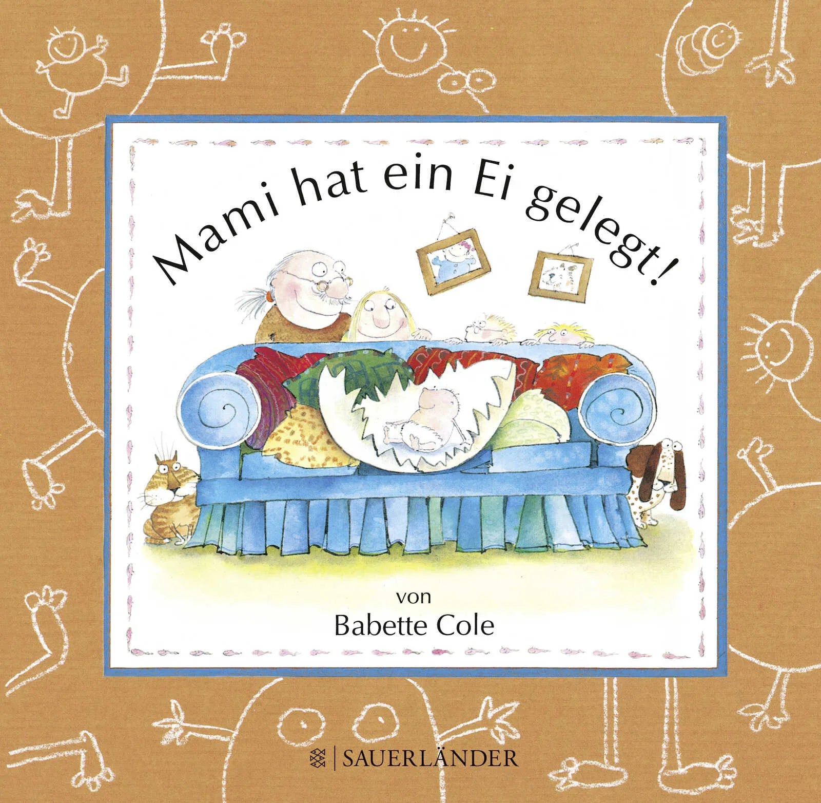 Buchcover von 'Mami hat ein Ei gelegt' - Gebundene Ausgabe von Babette Cole