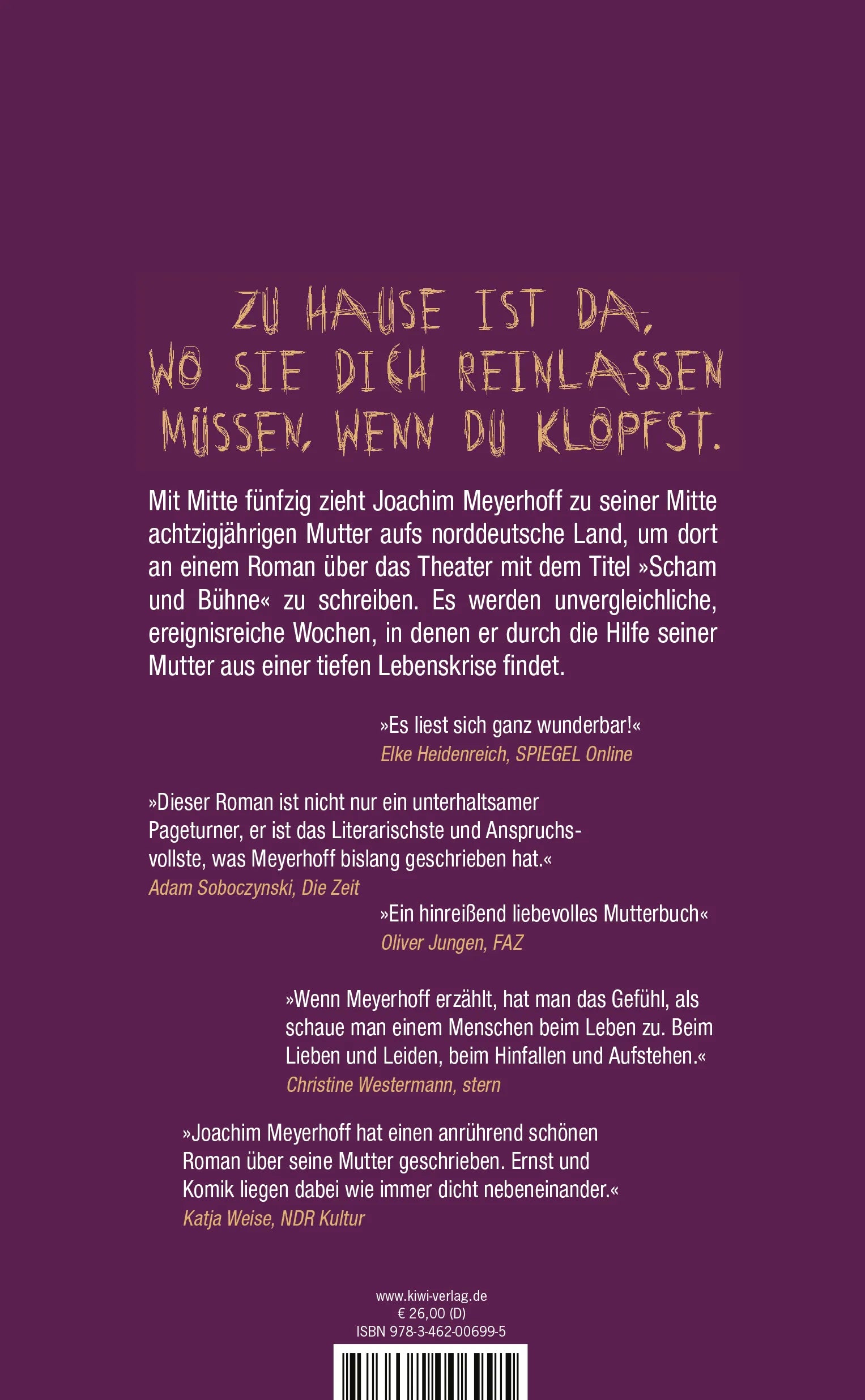Rückseite: Man kann auch in die Höhe fallen (Hardcover)