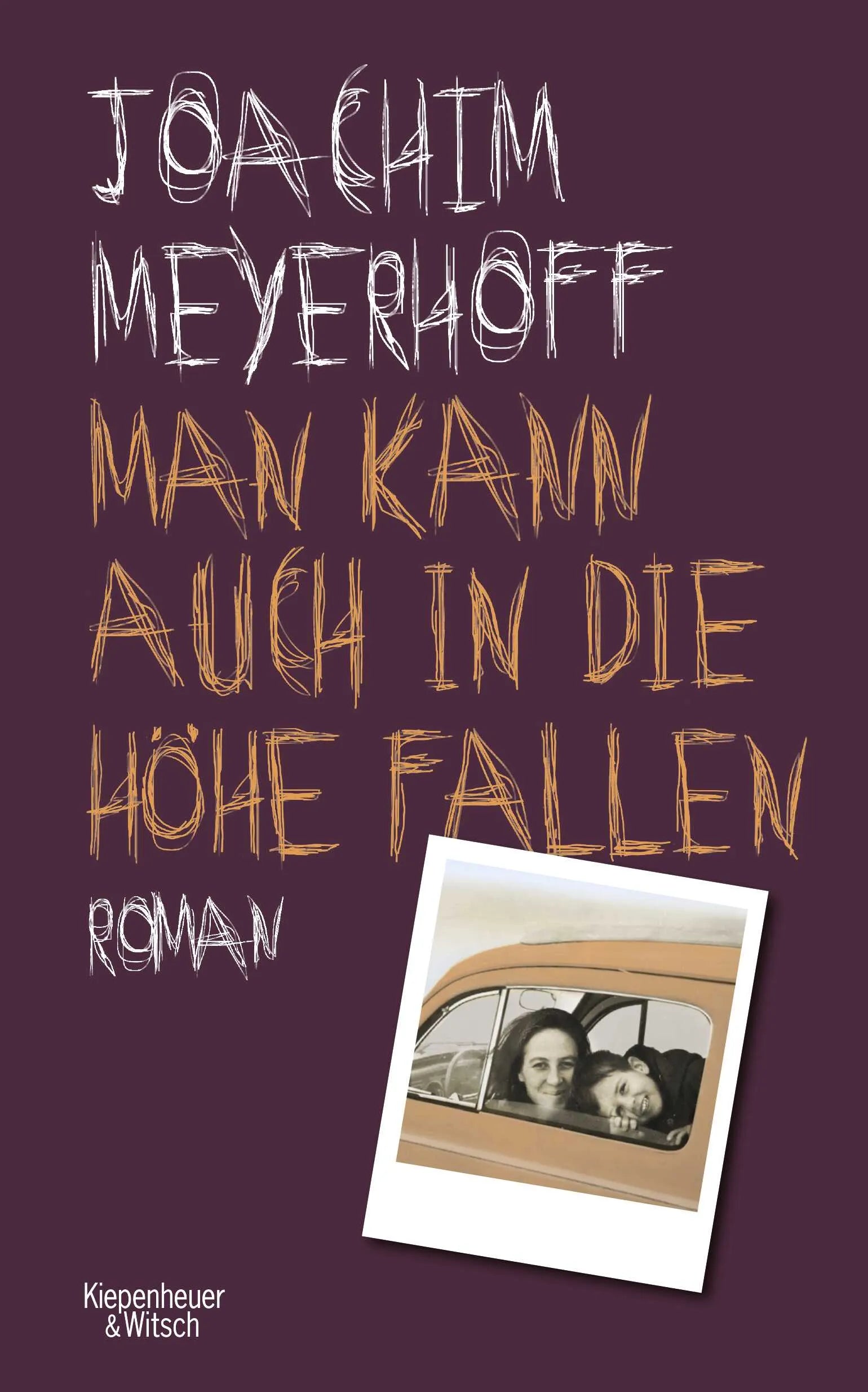 Cover: Man kann auch in die Höhe fallen (Hardcover) von Joachim Meyerhoff