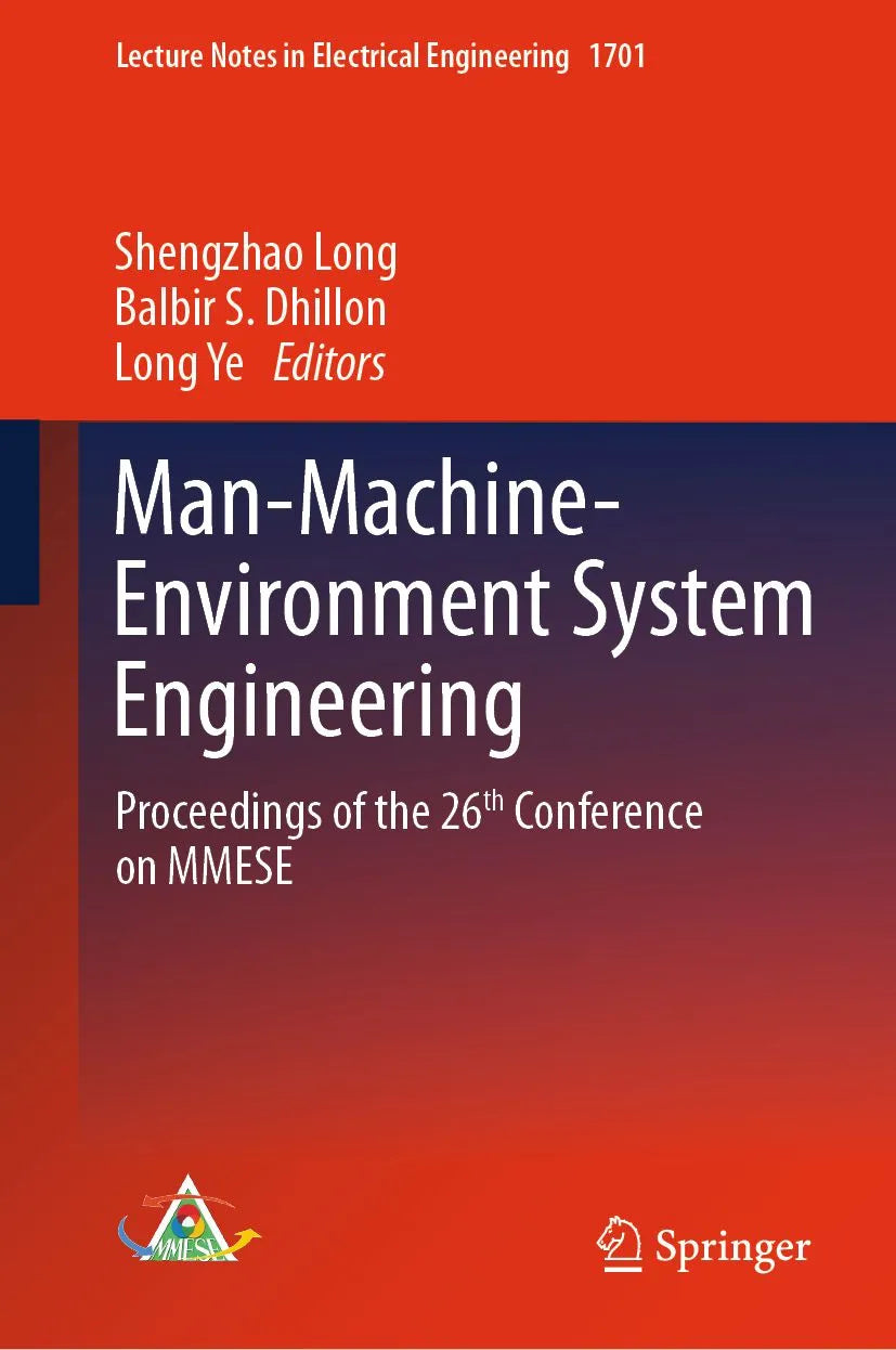 Cover: Man-Machine-Environment System Engineering (E-Book) von Shengzhao Long