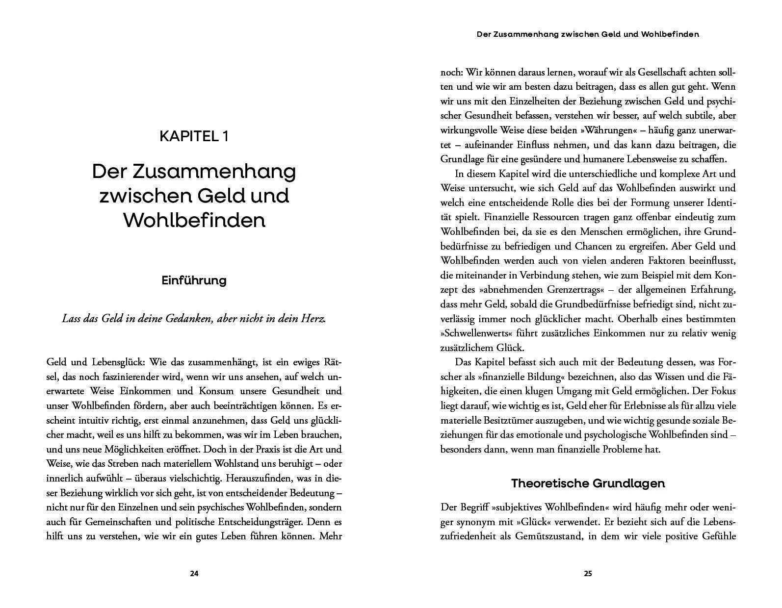 Innenansicht von 'Manage your Money, Manage your Mind' - Taschenbuch