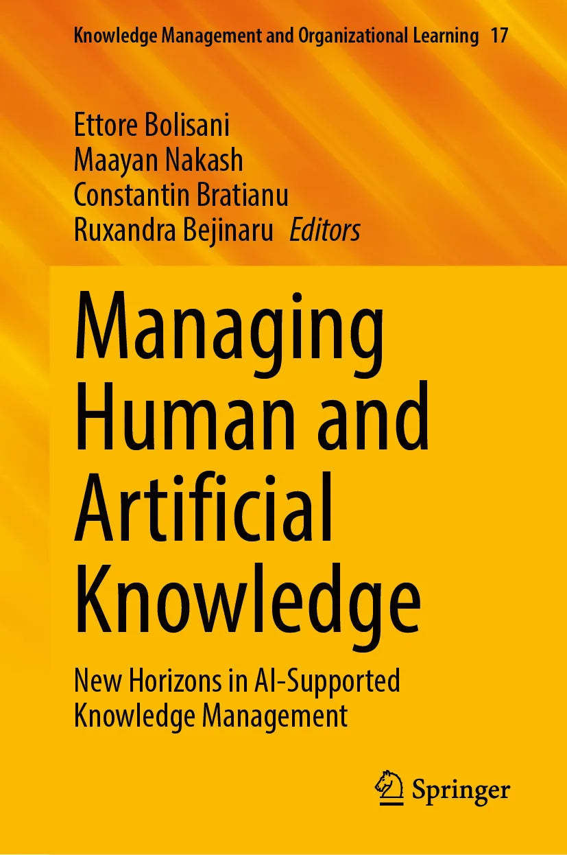 Cover: Managing Human and Artificial Knowledge (E-Book)