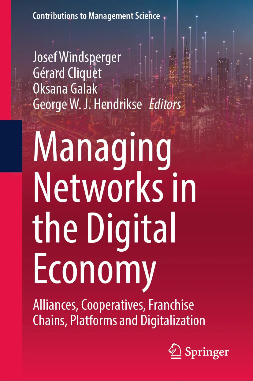 Cover: Managing Networks in the Digital Economy (E-Book)