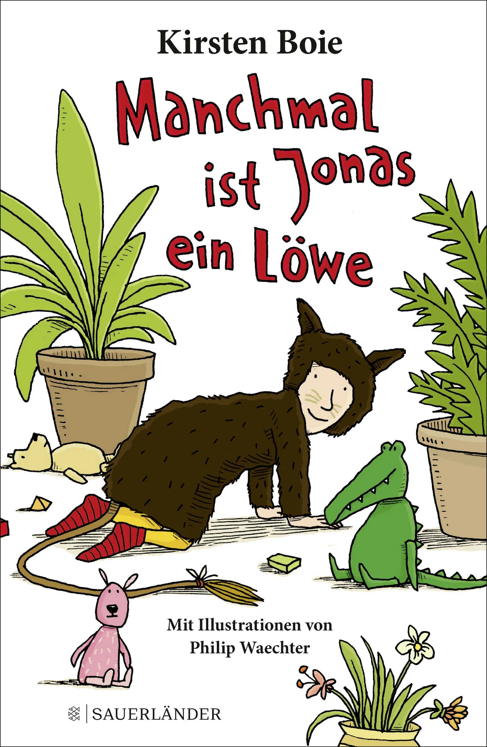Buchcover von 'Manchmal ist Jonas ein Löwe' - Gebundene Ausgabe von Kirsten Boie