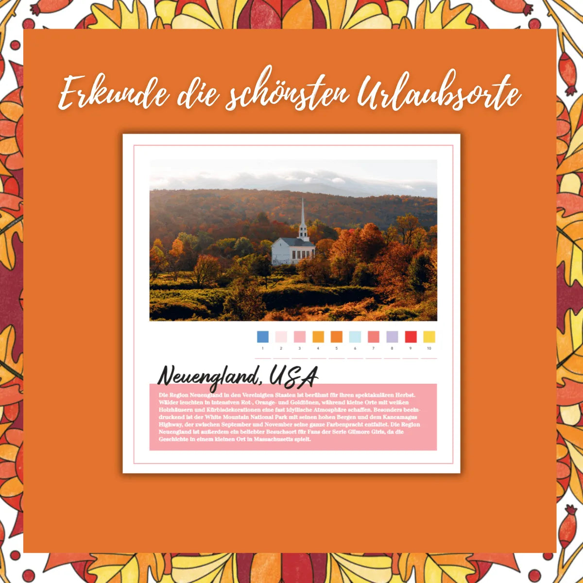 Detailansicht: Mandala-Reise Herbst (Taschenbuch)