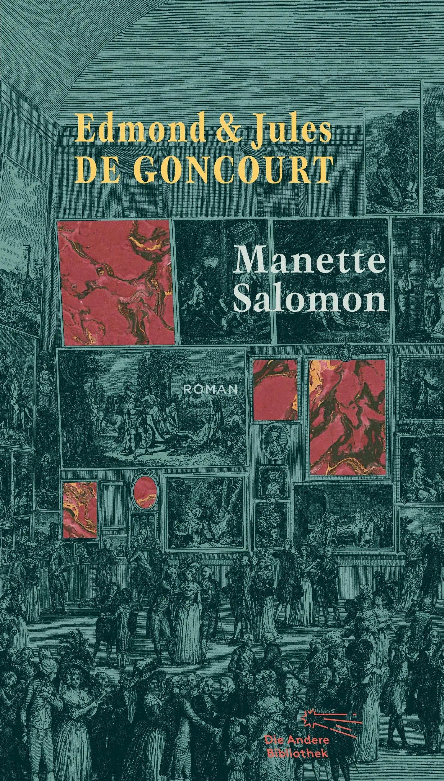 Buchcover von 'Manette Salomon' - Gebundene Ausgabe von Edmond und Jules de Goncourt