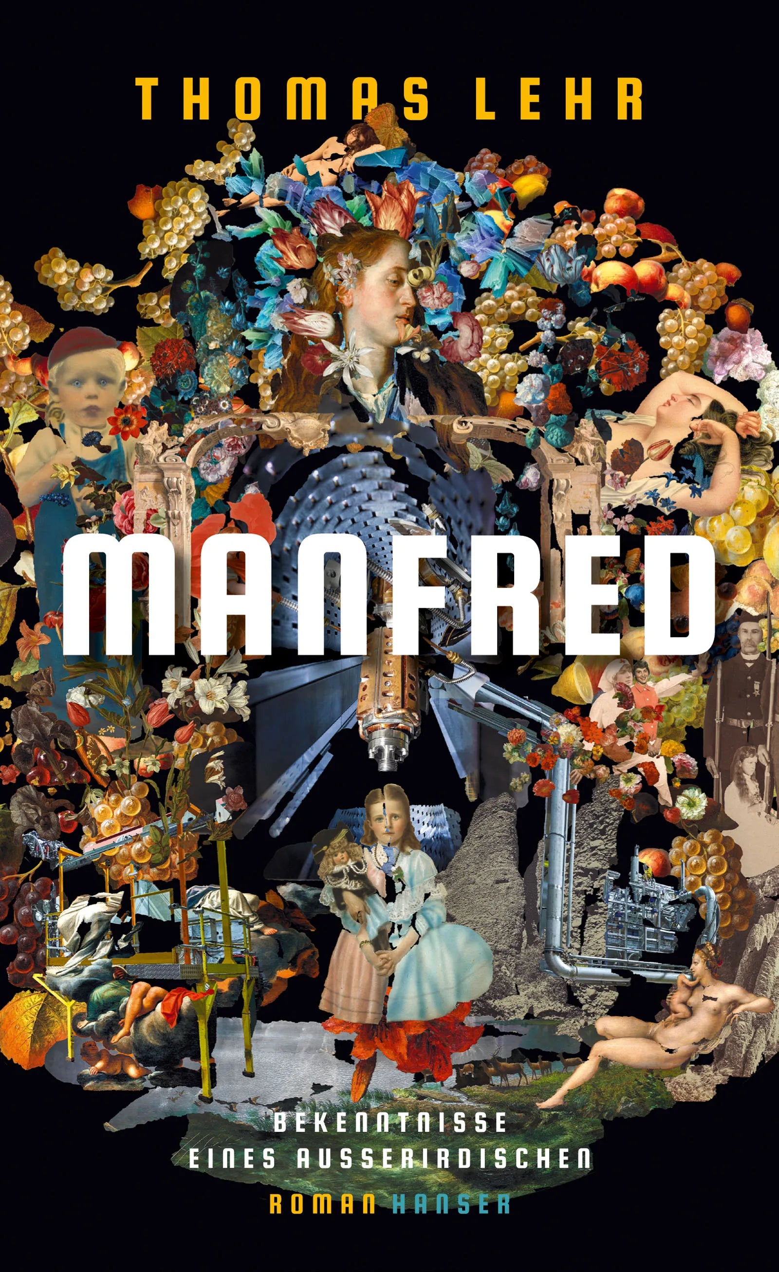 Buchcover von 'Manfred – Bekenntnisse eines Außerirdischen' - Gebundene Ausgabe von Thomas Lehr