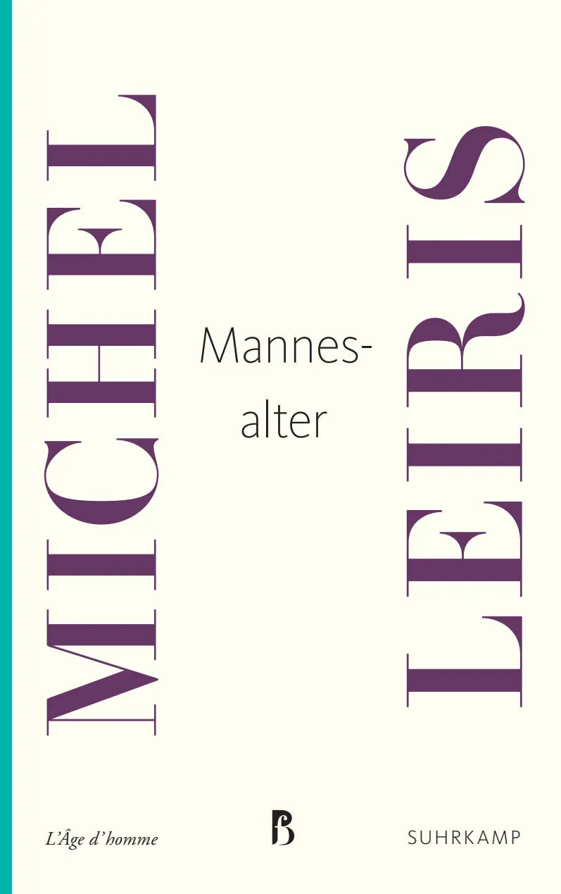 Buchcover von 'Mannesalter' - Taschenbuch von Michel Leiris