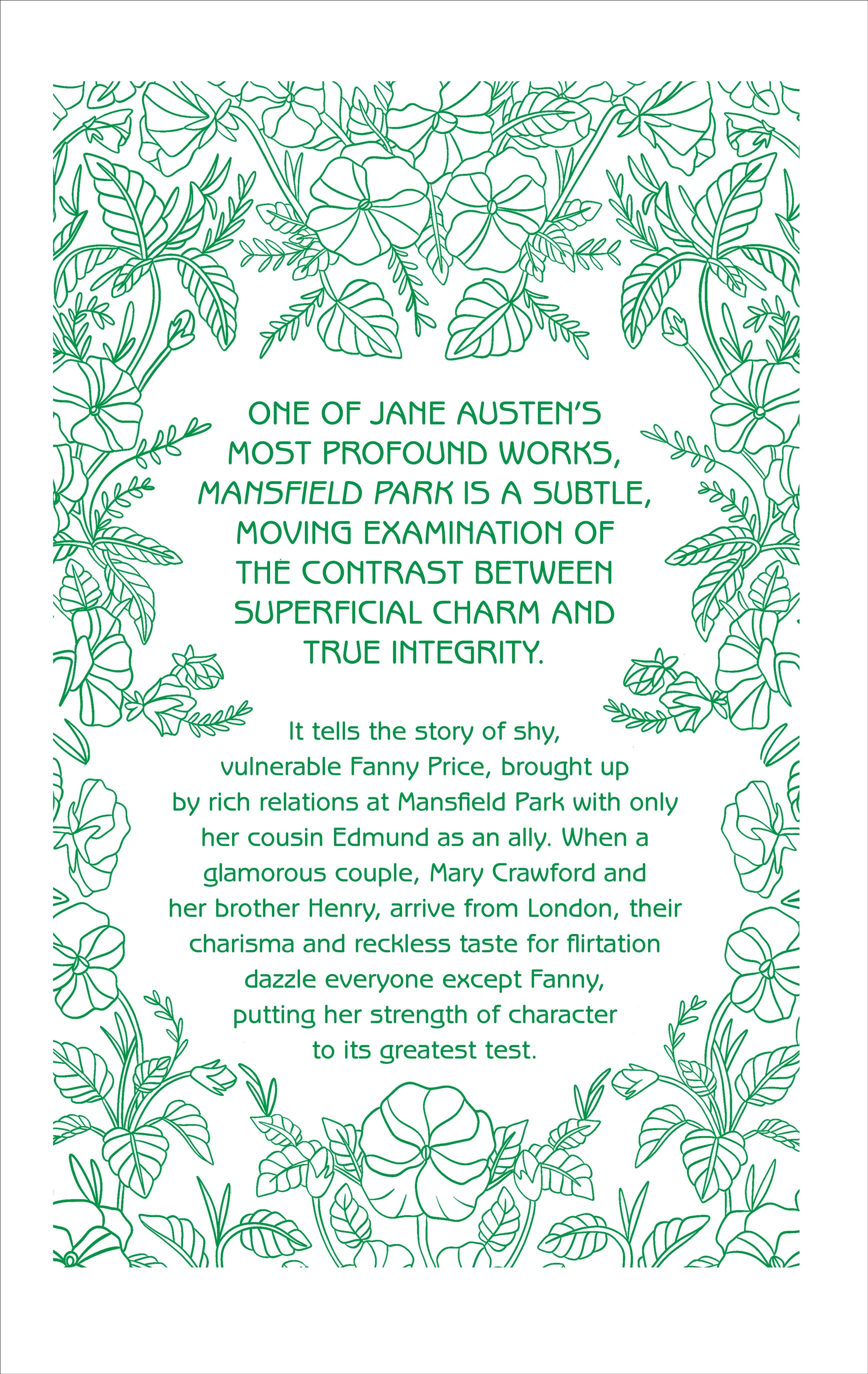 Rückseite: Mansfield Park (Hardcover)