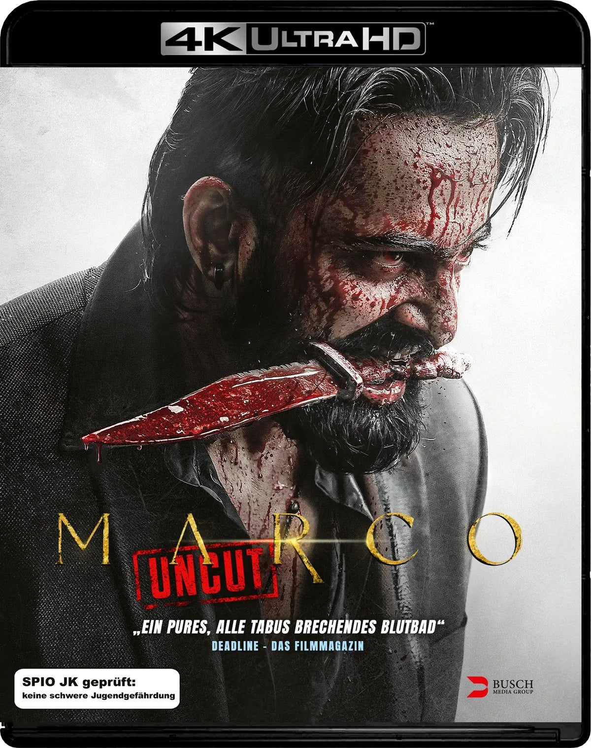 4K UHD Blu-ray-Cover: Marco. Regie: Haneef Adeni