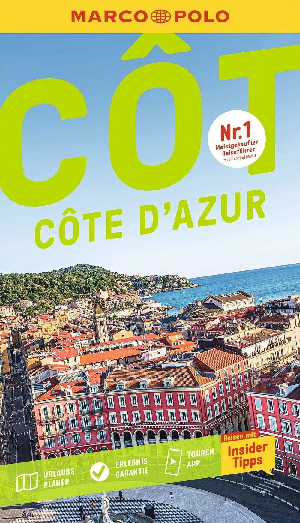 Cover: MARCO POLO Reiseführer E-Book Côte d'Azur (E-Book) von Peter Bausch