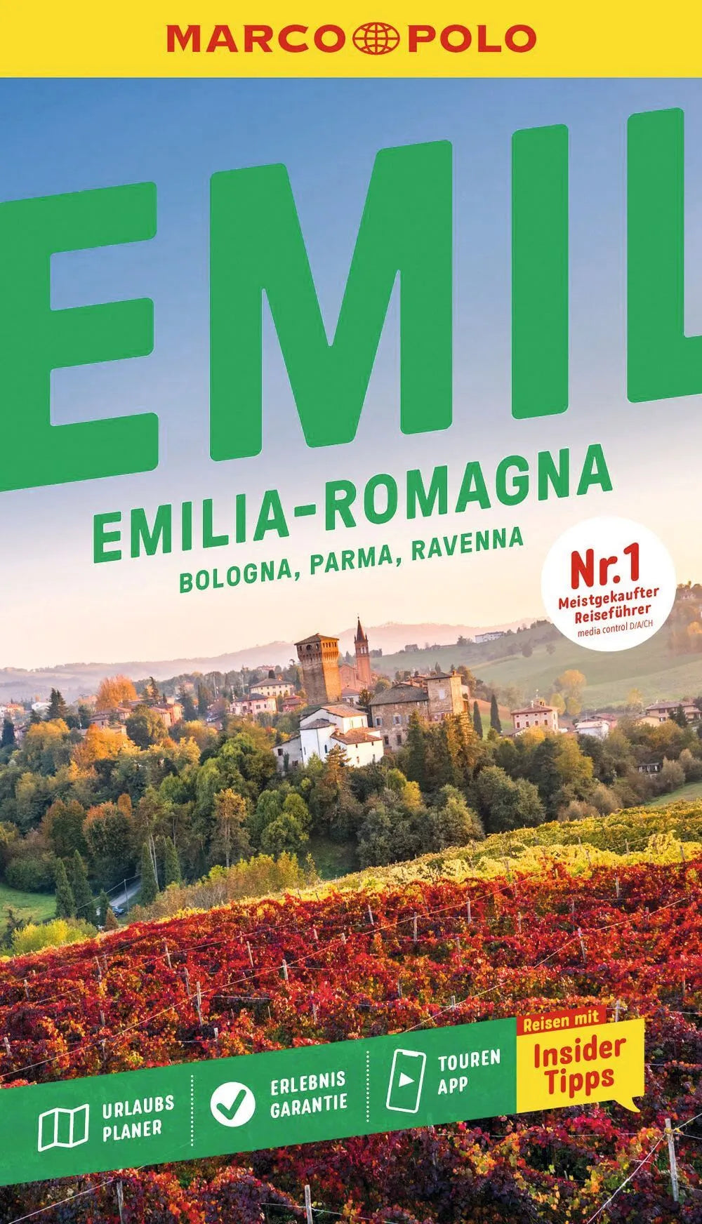Cover: MARCO POLO Reiseführer E-Book Emilia-Romagna, Bologna, Parma, Ravenna (E-Book) von Bettina Dürr
