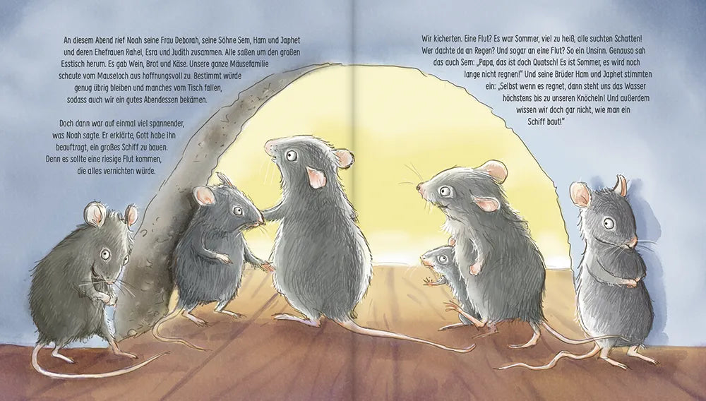 Produktansicht: Als Noah die Arche baute – ein Bilderbuch für Kinder ab 5 Jahren (Gebundene Ausgabe)