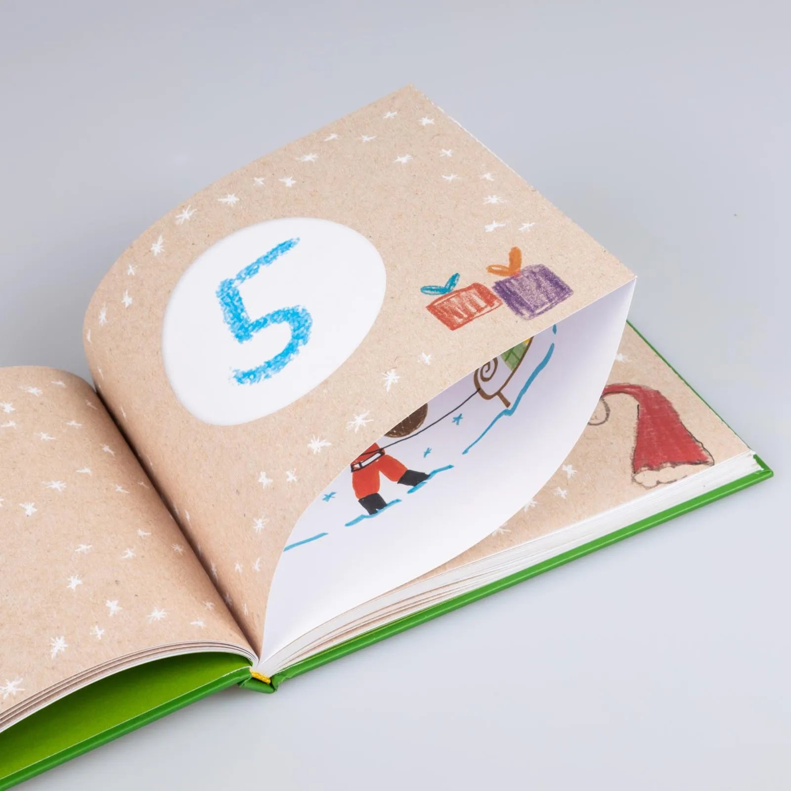Detailansicht: Maria war nur schwanger bis zur Geburt – Adventskalender mit 24 Kinderweisheiten (Hardcover)