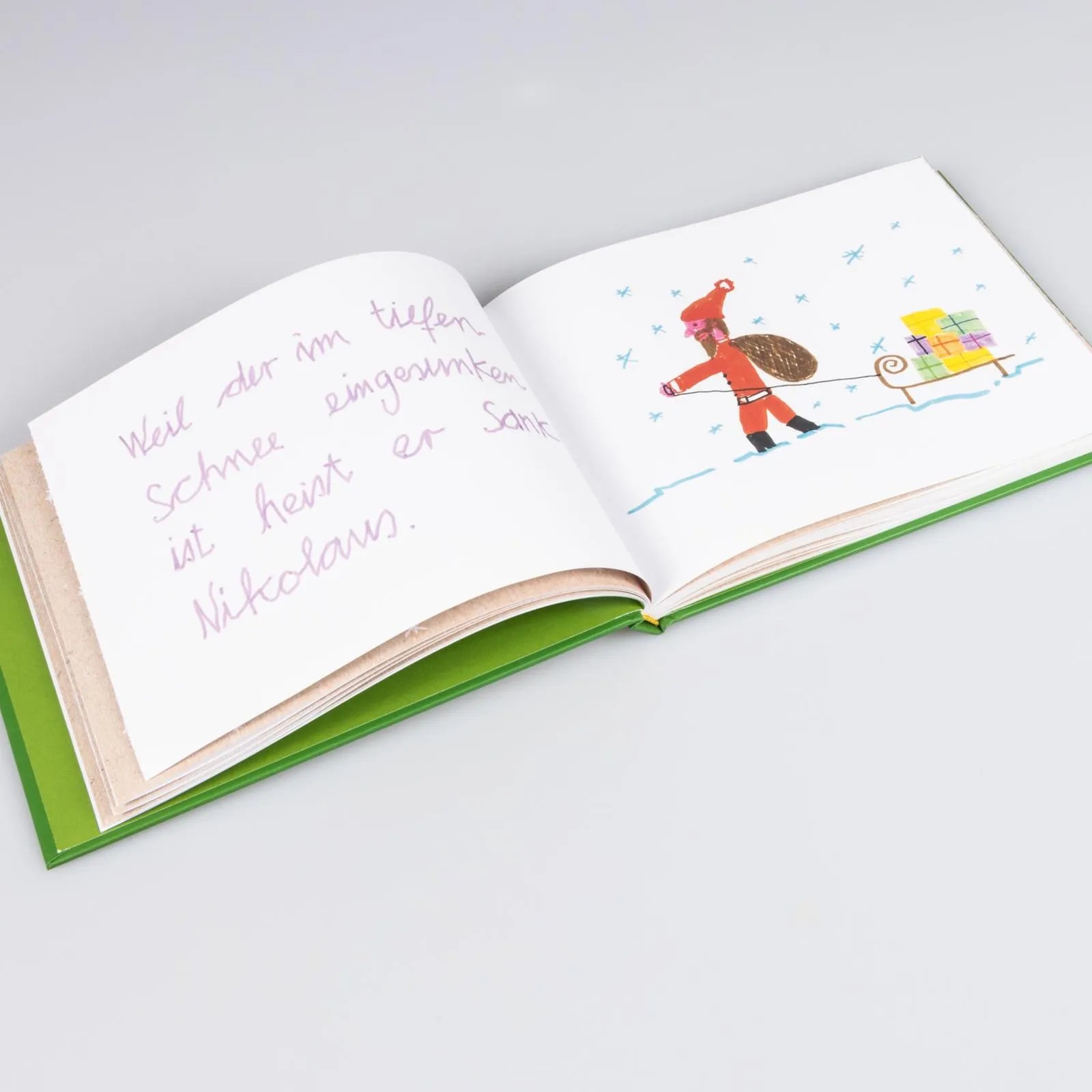 Detailansicht: Maria war nur schwanger bis zur Geburt – Adventskalender mit 24 Kinderweisheiten (Hardcover)