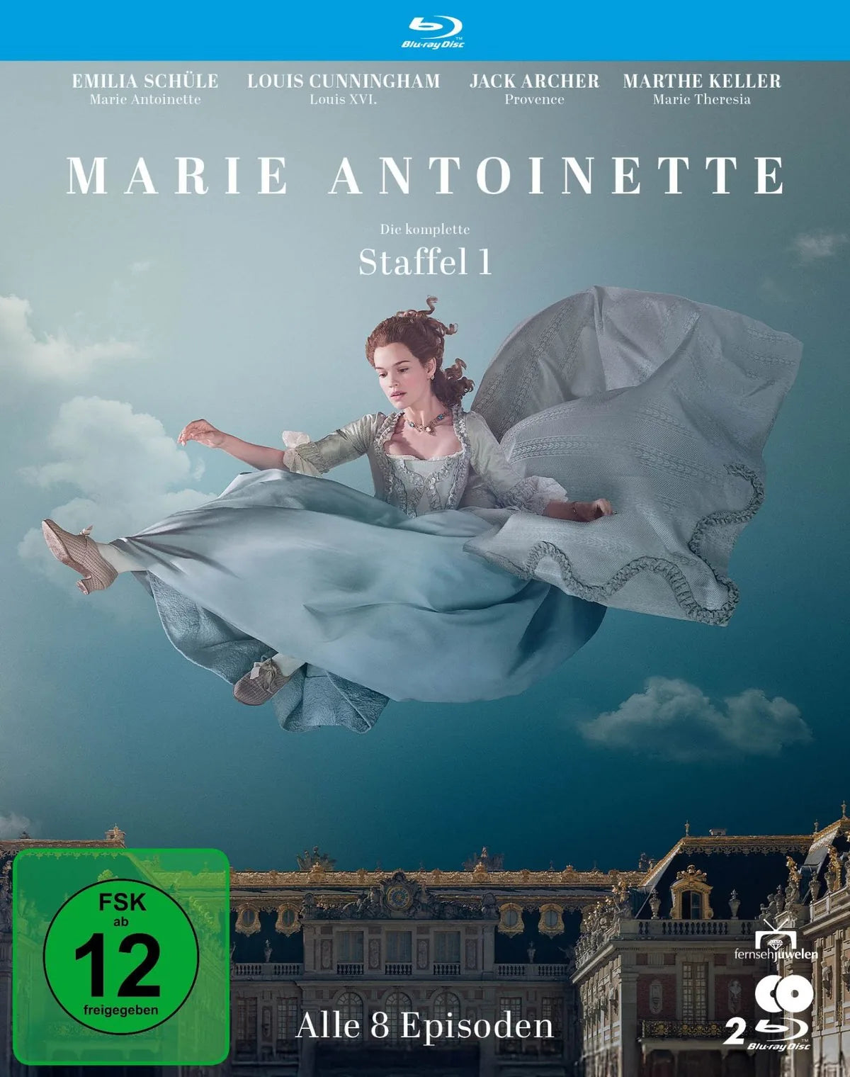 Marie Antoinette - Staffel 1 (1-8) - Blu-ray Disc