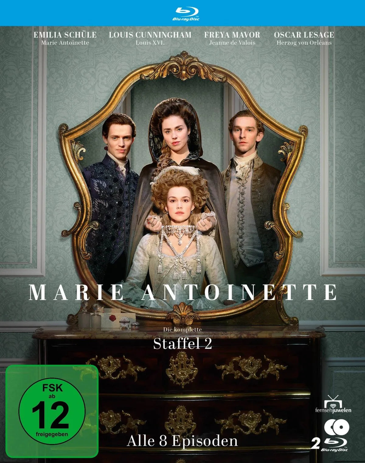 Marie Antoinette - Staffel 2 (1-8) - Blu-ray Disc