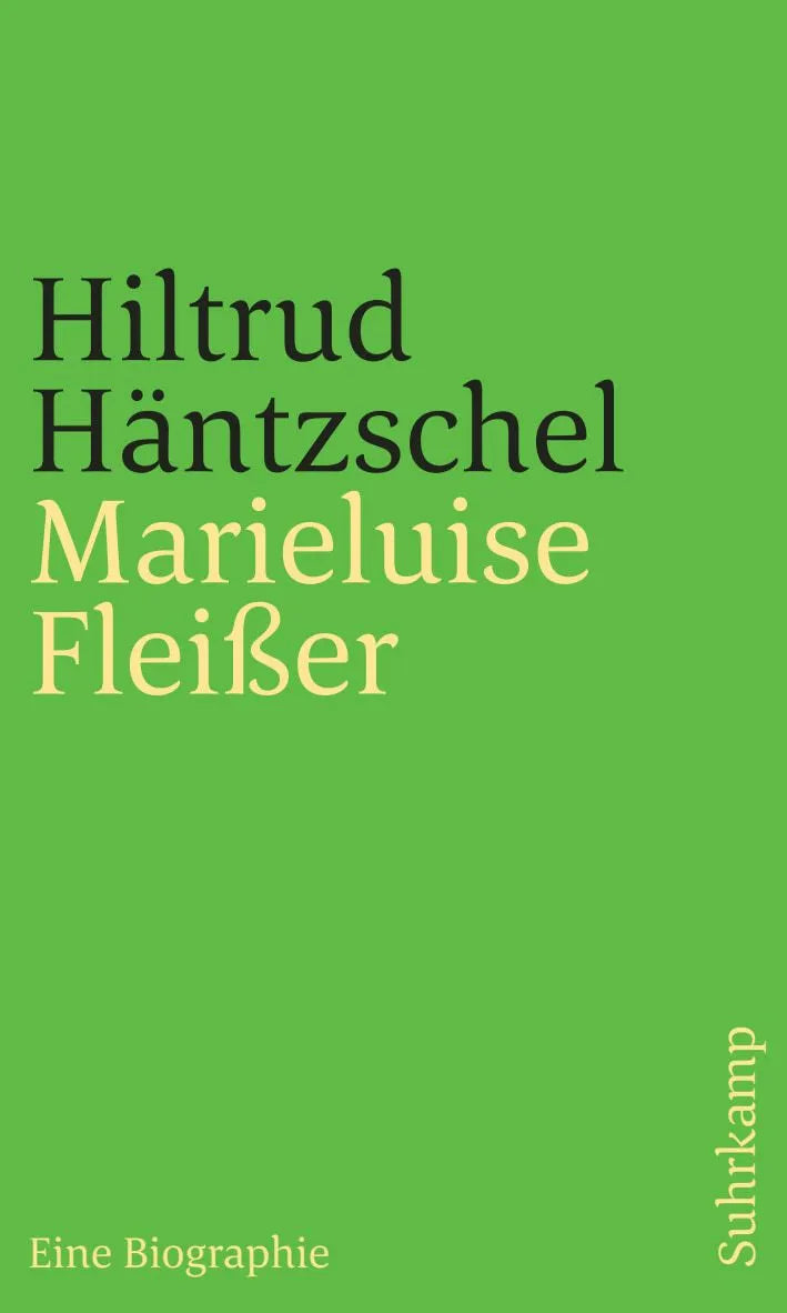 Cover: Marieluise Fleißer. Eine Biographie (Hardcover) von Hiltrud Häntzschel