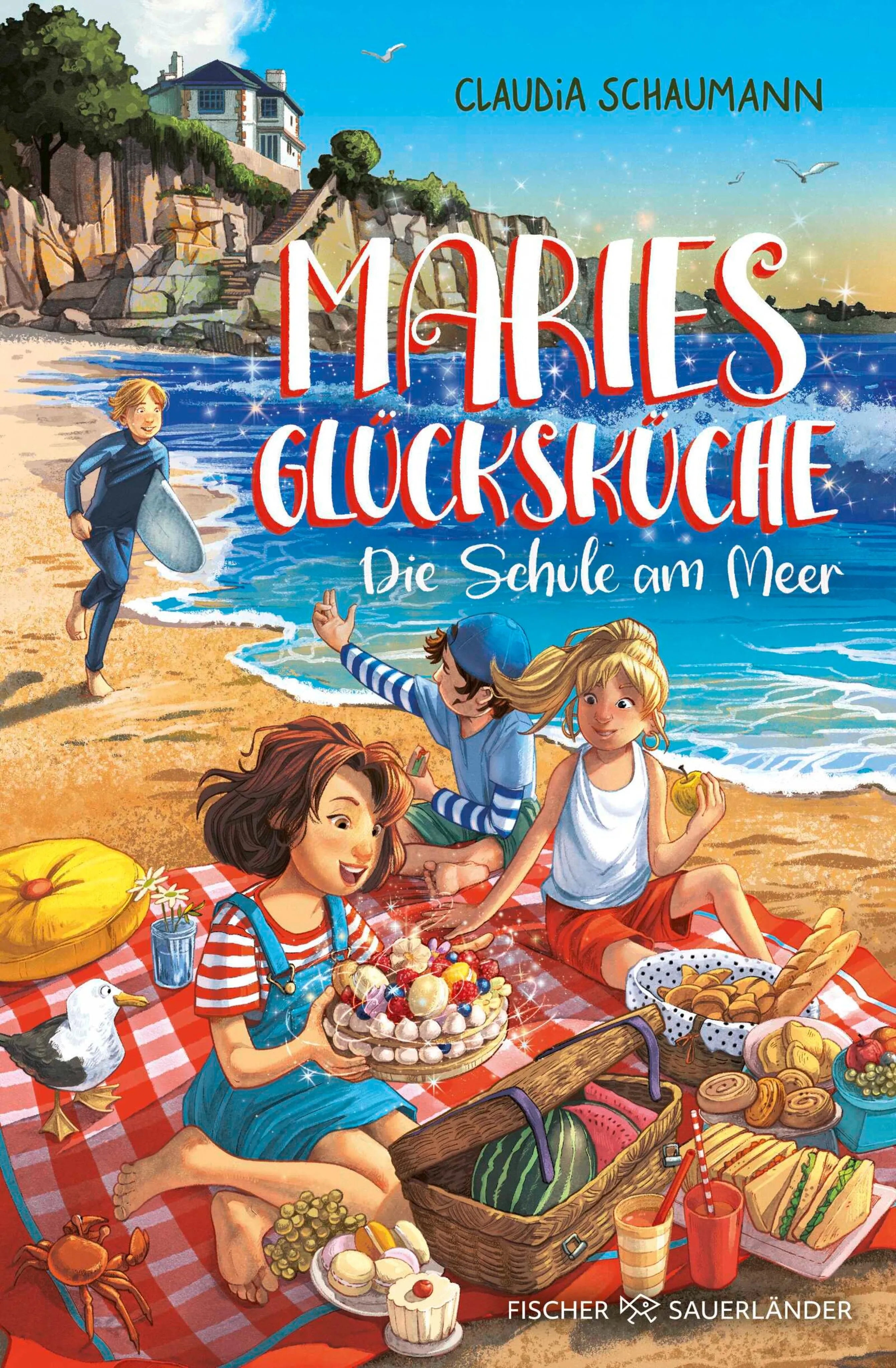 Cover: Maries Glücksküche – Die Schule am Meer (E-Book) von Claudia Schaumann