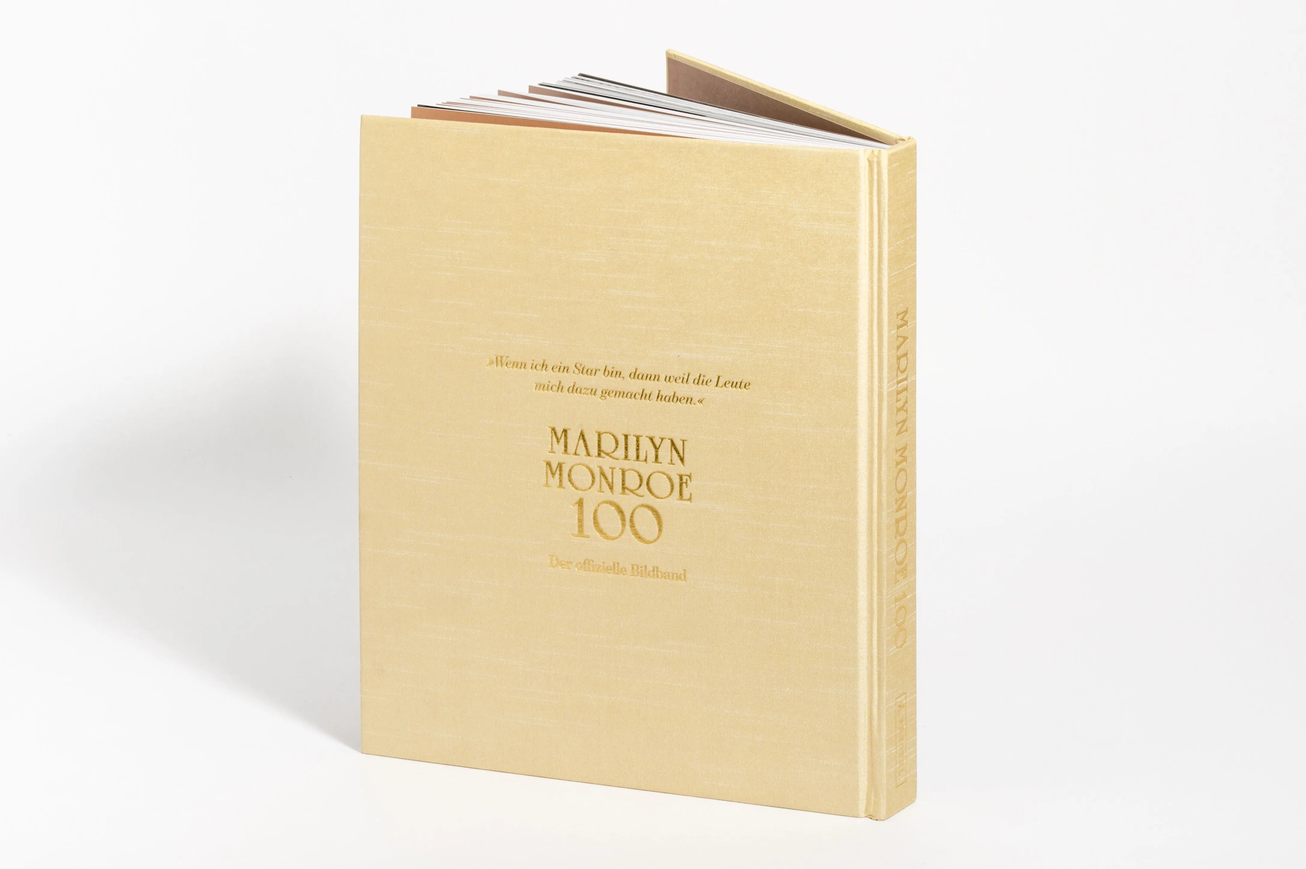 Detailansicht: Marilyn Monroe 100. Der offizielle Band. (Hardcover)