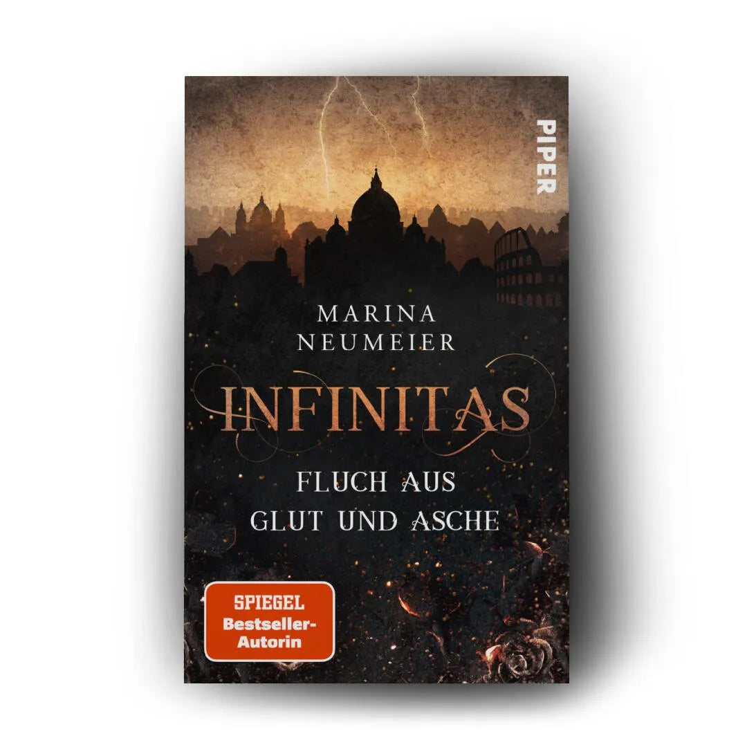 Produktansicht: Infinitas – Fluch aus Glut und Asche (Taschenbuch)