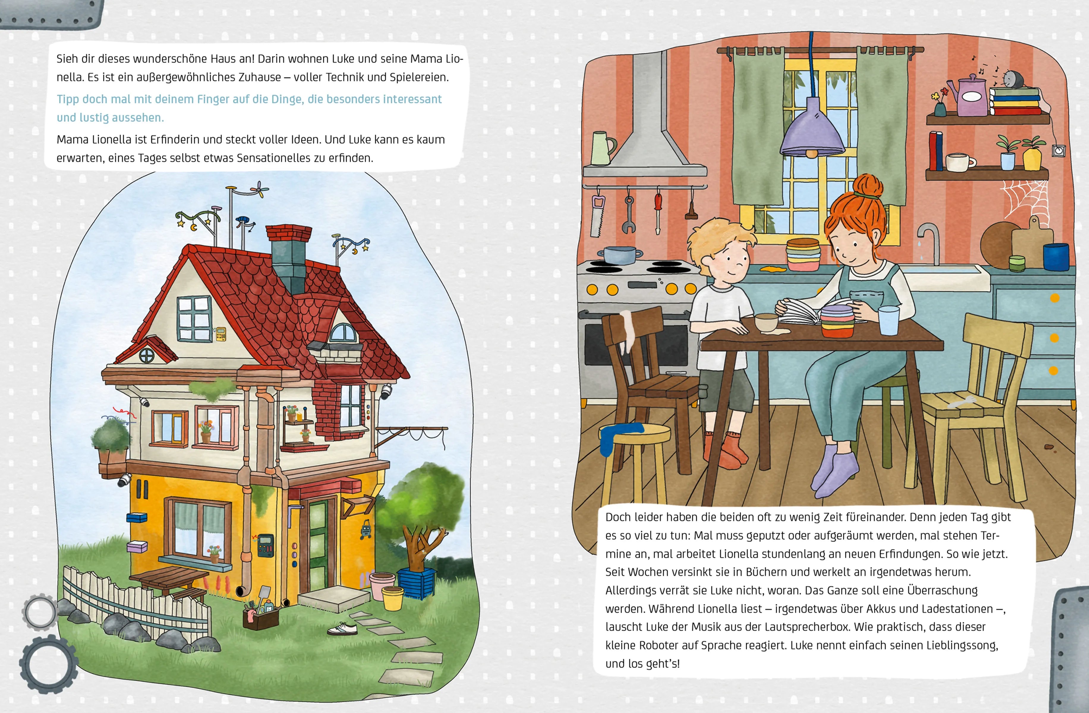 Produktansicht: Luke, Lionella & die Roboterbande. Die Schatzsuche (Gebundene Ausgabe)