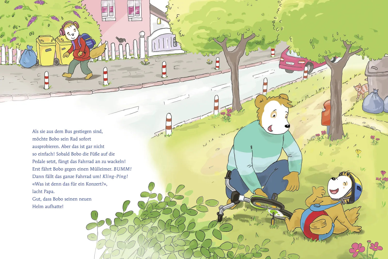 Produktansicht: Bobo Siebenschläfer kann schon Rad fahren (Gebundene Ausgabe)