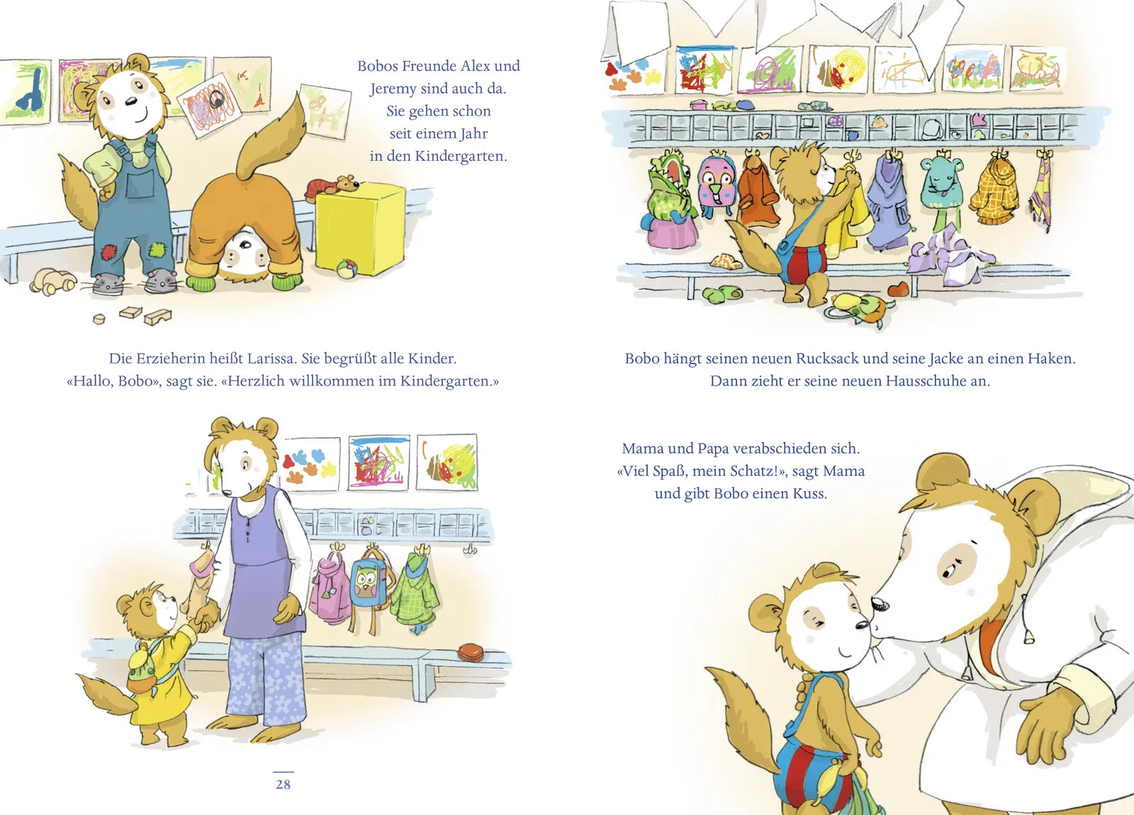 Produktansicht: Bobo Siebenschläfer: Viel Spaß im Kindergarten! (Gebundene Ausgabe)