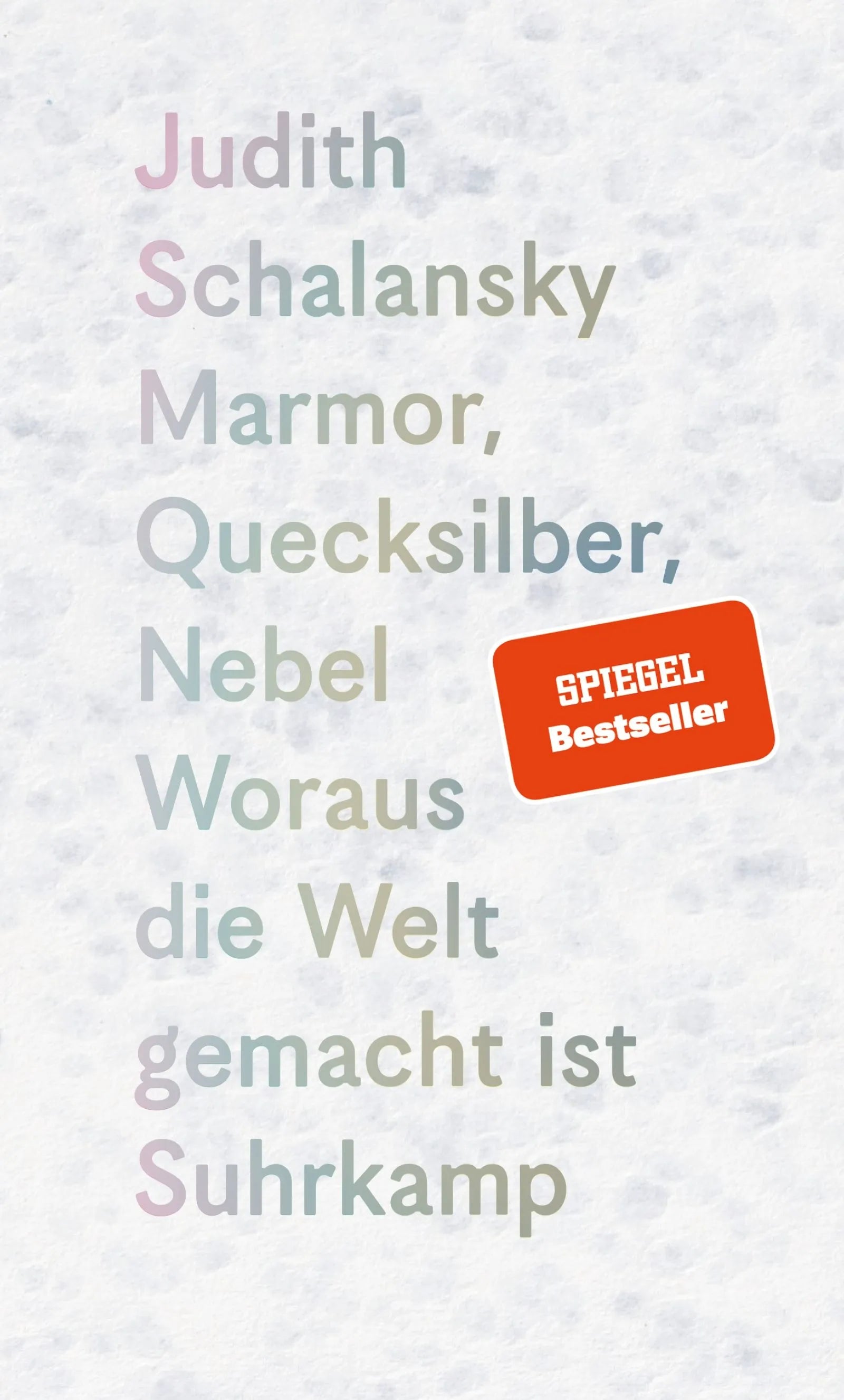 Cover: Marmor, Quecksilber, Nebel (E-Book) von Judith Schalansky