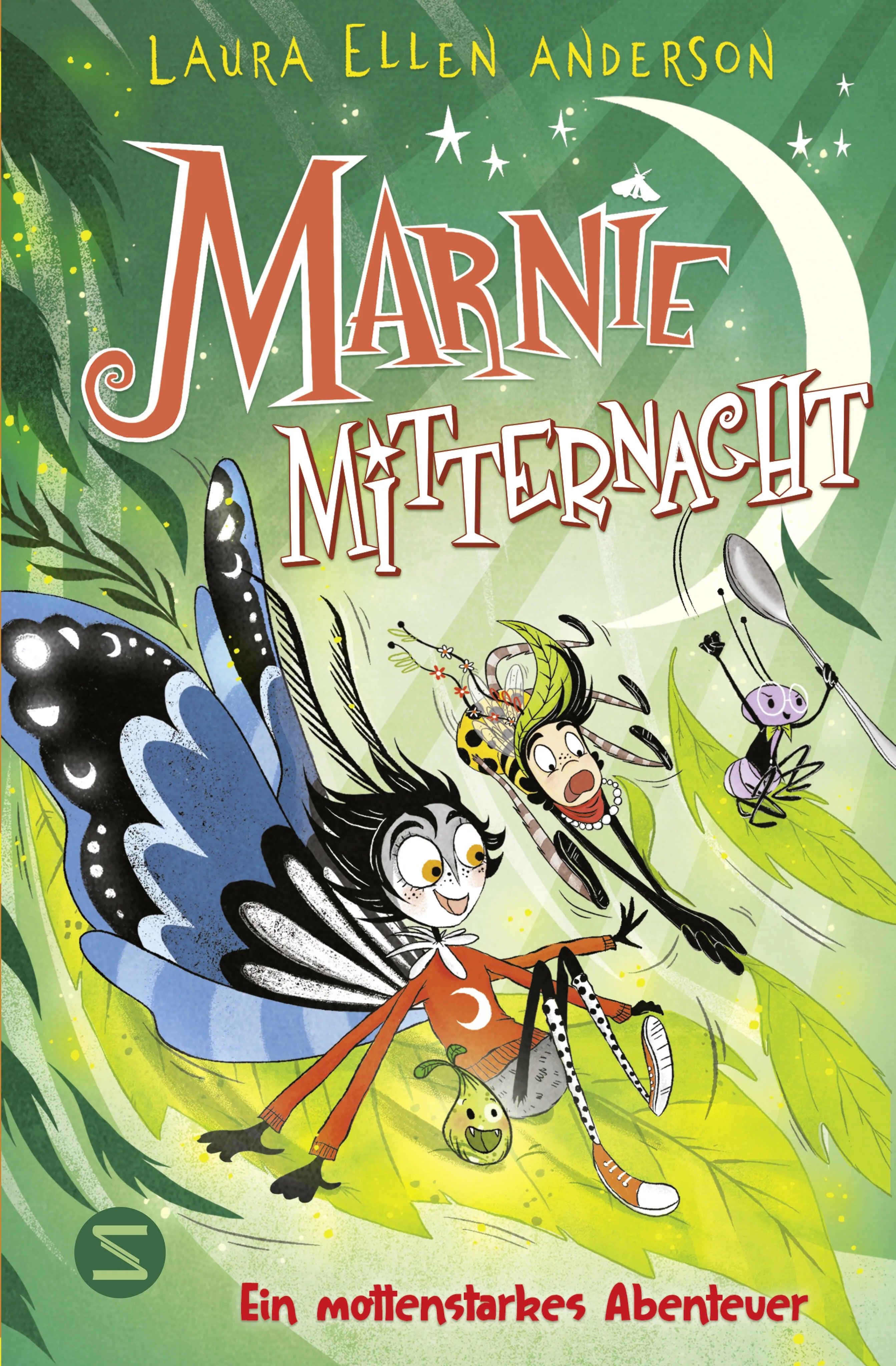 Buchcover von 'Marnie Mitternacht. Ein mottenstarkes Abenteuer' - Gebundene Ausgabe von Laura Ellen Anderson