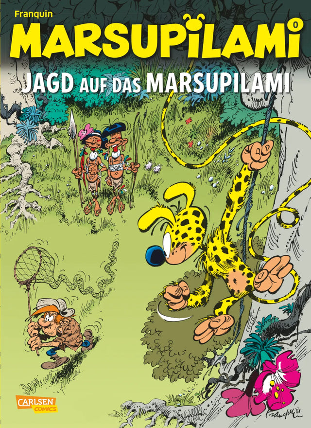 Buchcover von 'Marsupilami 0: Jagd auf das Marsupilami' - Taschenbuch von André Franquin