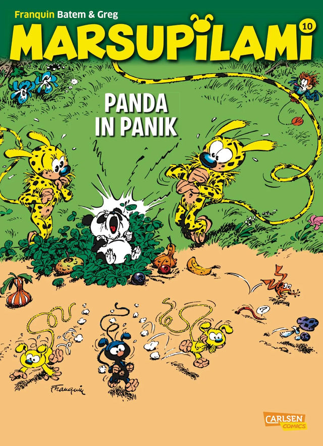 Buchcover von 'Marsupilami 10: Panda in Panik' - Taschenbuch von André Franquin