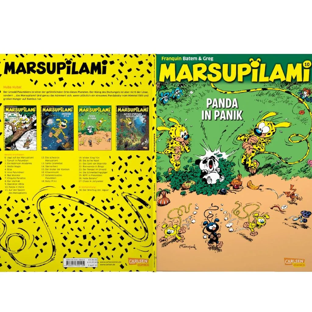 Produktansicht: Marsupilami 10: Panda in Panik (Taschenbuch)