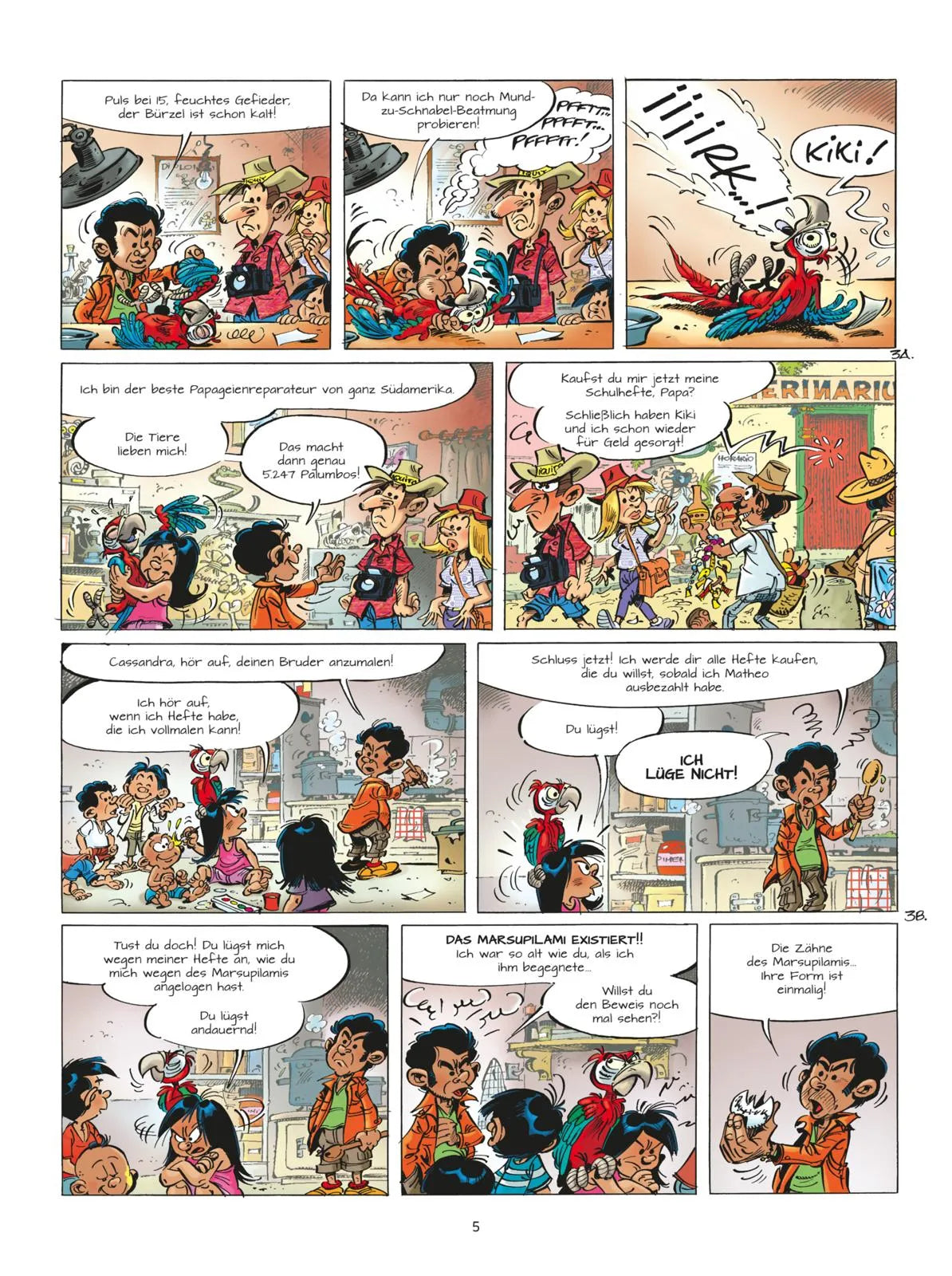 Abbildung von 'Marsupilami 11: Auf den Spuren des Marsupilamis - Der Comic zum Film'