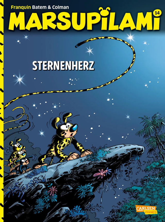 Buchcover von 'Marsupilami 14: Sternenherz' - Taschenbuch von André Franquin