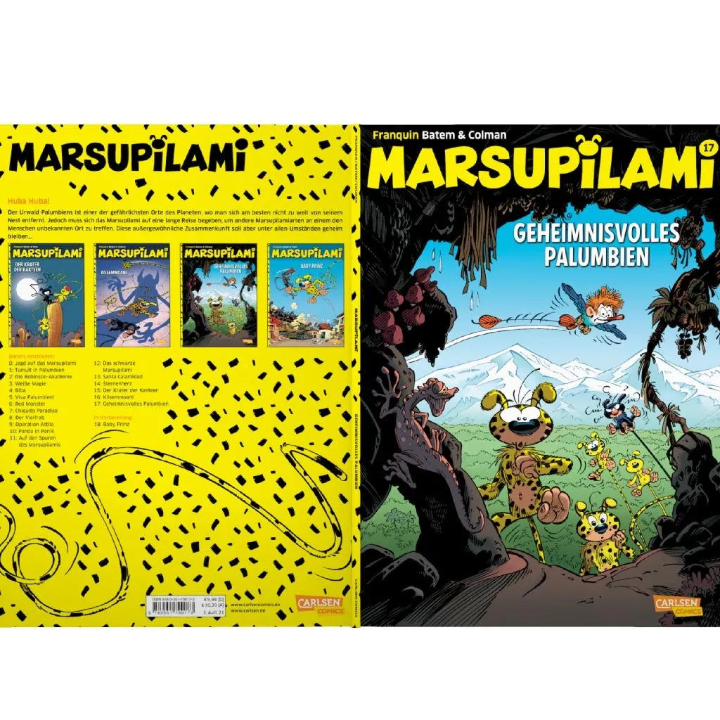 Produktansicht: Marsupilami 17: Geheimnisvolles Palumbien (Taschenbuch)