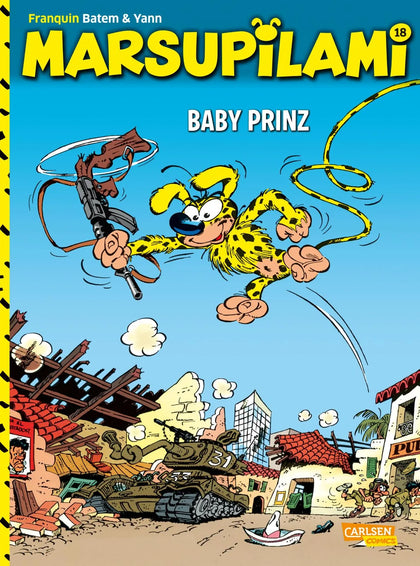 Buchcover von 'Marsupilami 18: Baby Prinz' - Taschenbuch von André Franquin