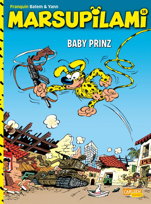 Buchcover von 'Marsupilami 18: Baby Prinz' - Taschenbuch von André Franquin