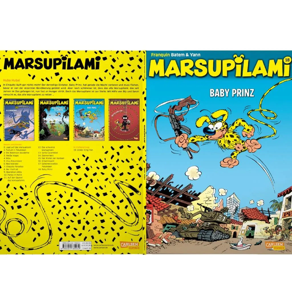 Produktansicht: Marsupilami 18: Baby Prinz (Taschenbuch)