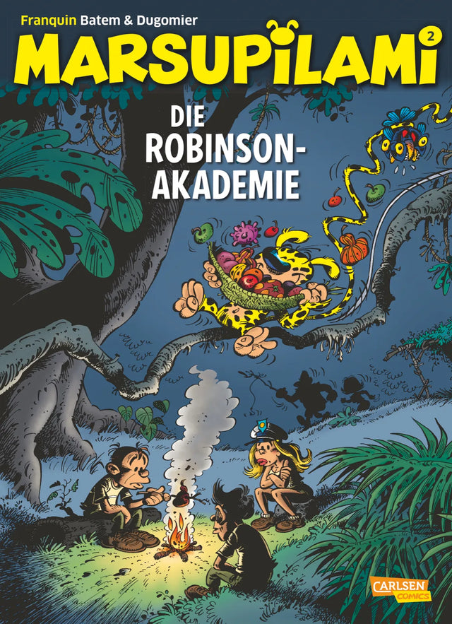 Buchcover von 'Marsupilami 2: Die Robinson-Akademie' - Taschenbuch von André Franquin