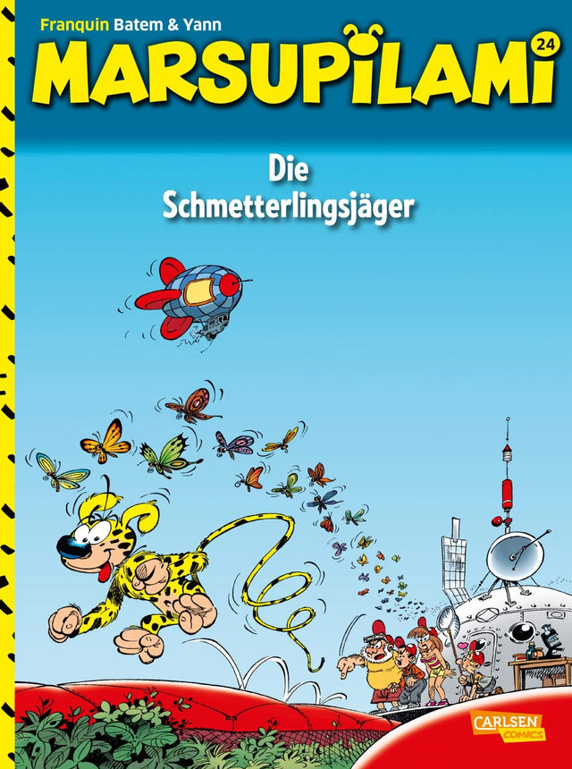 Buchcover von 'Marsupilami 24: Die Schmetterlingsjäger' - Taschenbuch von Yann